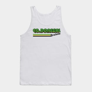 County Donegal / Irish Retro County Pride Design Tank Top